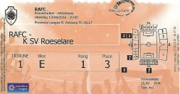 Antwerp ticket